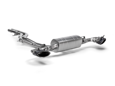 Akrapovic 2025 Audi RSQ8 Evolution Race Line Exhaust System Titanium (link pipe CO-AU/T/5 required) | S-AU/T/3H
