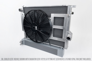 CSF BMW S54 Swap Race-Spec Oil Cooler | 8240