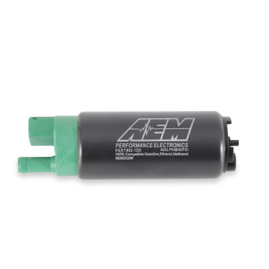 AEM 400LPH E85-COMPATIBLE HI FLOW IN-TANK FUEL PUMP - SINGLE BARB | 50-1235