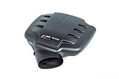 Eventuri BMW E9X M3 (S65) Black Carbon Inlet Plenum - Matte | EVE-E9X-CFM-PLM