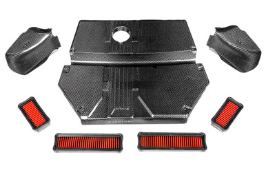 Eventuri BMW F97 X3M / F98 X4M Black Carbon Intake System | EVE-FX34M-V2-INT