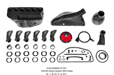 Eventuri Hybrid Carbon Airbox System for BMW E46 M3