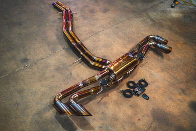Valvetronic Designs Lamborghini Urus 4.0L, Catback, Grade 5 Titanium, OEM Style Valvetronic Tips | LAM.URUS.VSES.TI