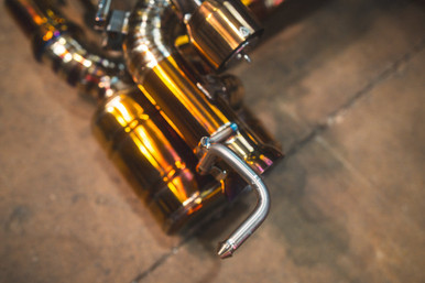 Valvetronic Designs Ferrari 458 Speciale 4.5L Catback, Grade 5 Titanium, OEM Style Valvetronic Tips | FER.458S.VSES.TI