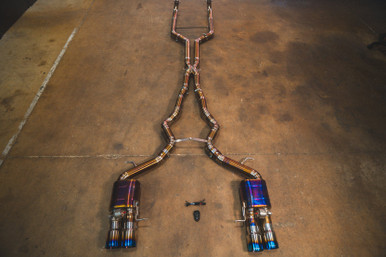 Valvetronic Designs BMW F10 M5 4.4L Catback Grade 5 Titanium Exhaust Suite (3.5" Outlet Tips)