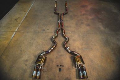 Valvetronic Designs BMW F12 M6 4.4L Catback Exhaust Suite (3.5" Outlet Tips)