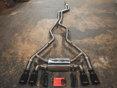 Valvetronic Designs BMW F87 M2 3.0L Catback T304 Stainless Steel Exhaust Suite (3.5" Outlet Tips)