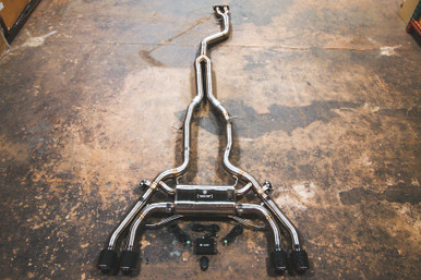 Valvetronic Designs BMW F97/F98 X3M/X4M 3.0L Catback, T304 SS Exhaust Suite (Single Midpipe)