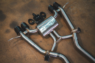 Valvetronic Designs BMW F97/F98 X3M/X4M 3.0L Catback, T304 SS  Exhaust Suite (Equal Length Midpipe)