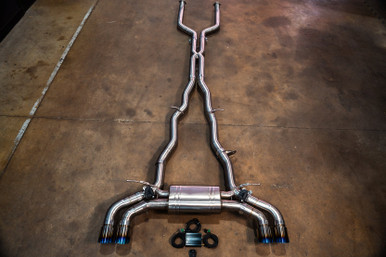 Valvetronic Designs BMW G90/G99 M5 4.4L Catback Grade 5 Titanium Exhaust Suite (3.5" Tips)