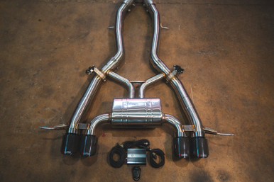 Valvetronic Designs BMW G87, M2 3.0L Axleback T304 Stainless Steel Exhaust Suite
