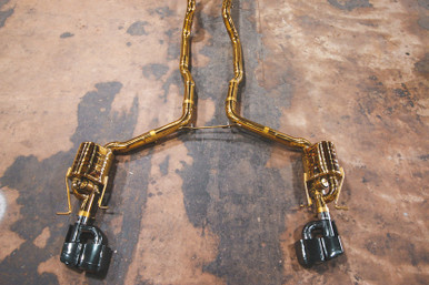 Valvetronic Designs Mercedes W212 E 63 6.3L Catback with Bespoke OEM Style Valvetronic Tips
