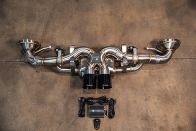 Valvetronic Designs Porsche 992 911 GT3/GT3RS 4.0L, Catback (4.0" Outlet Tips)