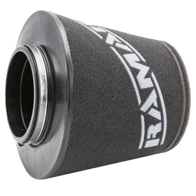 Ramair Performance Universal Fitment Intake Foam Cone Air Filter - 100mm (3.9inch) ID | CC-200-100