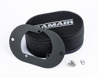 Ramair Carburettor Foam Air Filter with Baseplate to fit Pierburg 2E2, 2E3, 2E-E - 65mm Internal Height | RS2V2-205-403