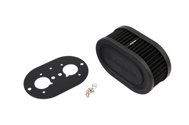 Ramair Pleated Carburettor Air Filter Baseplate to fit Weber 40 IDF -65mm Int Height | PR-RS2V2-240-403
