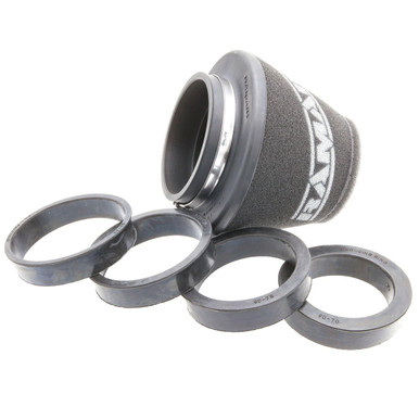 Ramair Foam 70mm - 90mm (2.75-3.5inch) ID Neck Polymer Base Neck Cone Air Filter | CC-500-UNI