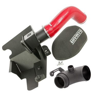 Ramair Performance Foam Induction Kit With Turbo Elbow for 2.0 TSI MQB VAG - Red Hose | JSK-121-RD-TI
