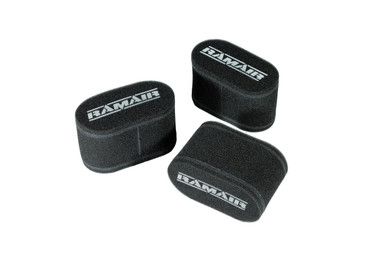Ramair Carb Sock Foam Air Filters 3x 115mm (4.5inch) Tall | CS-911-3