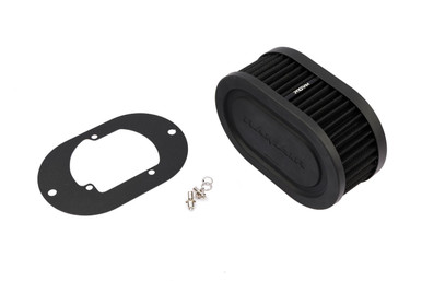 Ramair Pleated Carburettor Air Filter Baseplate to fit Pierburg 2E2, 2E3, 2E-E - 65mm | PR-RS2V2-205-403