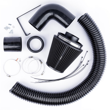 Ramair Performance Pleated Induction Kit for VW MK5 Golf R32 3.2 V6  - Black Hoses | PSR-232-BK