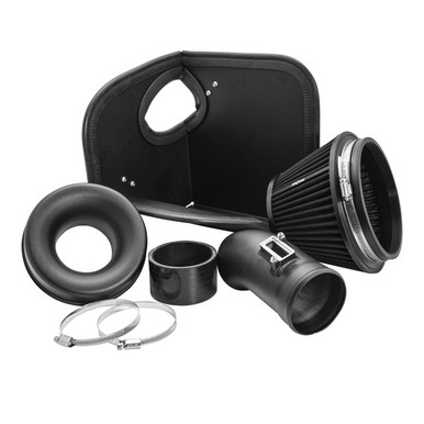Ramair Cold Air Intake System fits F56 Mini Cooper 1.5T & Cooper S 2.0T - Rect MAF | PRK-138-RECT-BK