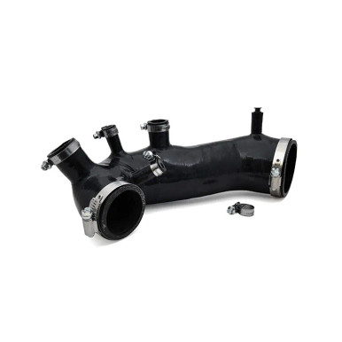 034Motorsport Turbo Inlet Hose, 2.0" Silicone, Longitudinal B5/B6 Audi A4 1.8T K04/F21 w/ TT225 MAF | 034-145-A042