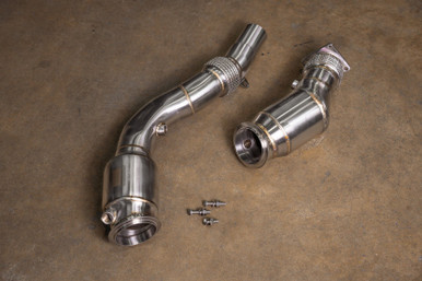 Valvetronic Designs BMW F8X M3/M4 400 Cell Catted Downpipes
