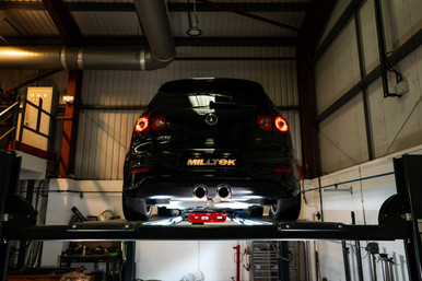 Milltek Volkswagen Mk5 R32 Valved Exhaust (Polished Tips)