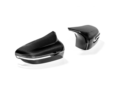 Akrapovic 2018+ BMW M5 (F90) / 2020 BMW M8 (F91/F92) Carbon Fiber Mirror Cap Set - High Gloss