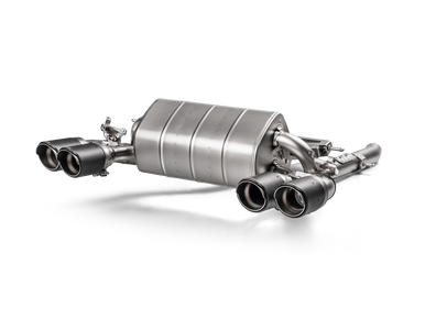 Akrapovic 2018+ BMW M2 Competition/M2 CS (F87N) Slip-On Line (Titanium) w/Carbon Fiber Tips