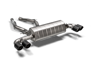 Akrapovic 2019 BMW Z4 M40i (G29) Slip-On Line (Titanium) w/Carbon Fiber Tips