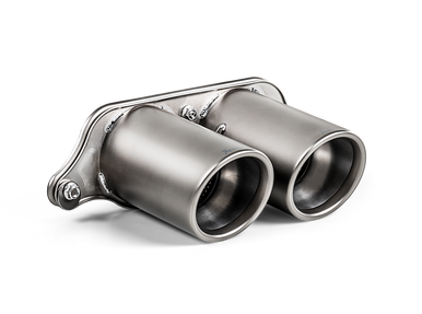 Akrapovic 2018 Porsche GT3 RS (991.2) Tail Pipe Set (Titanium)