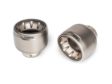 Akrapovic 2020+ Porsche Cayman GT4 (718) Tail Pipe Set (Titanium)