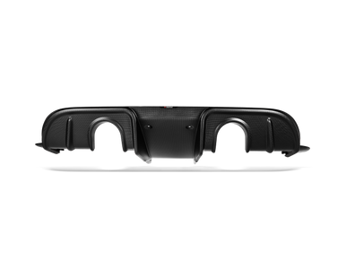 Akrapovic 2022+ Porsche 718 Cayman GT4 RS Rear Carbon Fiber Diffuser - Matte