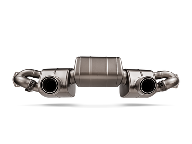 Akrapovic 2022+ Porsche 718 Cayman GT4 RS Slip-On Race Line (Titanium)