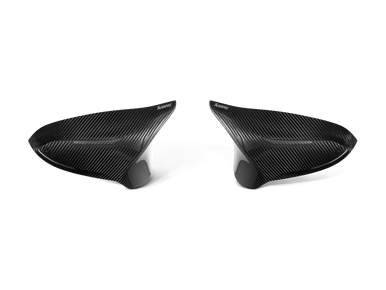Akrapovic 2014+ BMW M3 (F80) Carbon Fiber Mirror Cap Set - High Gloss