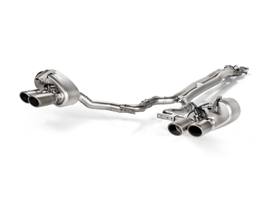 Akrapovic 17-18 Porsche Panamera Turbo Evolution Line Cat Back (Titanium) (Tips Not Incl.)
