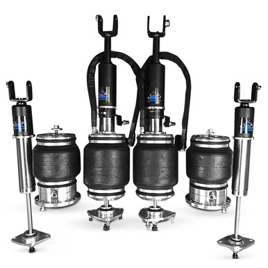 Accuair Audi B8 Front and Rear Air Springs, Brackets, & Hardware Package