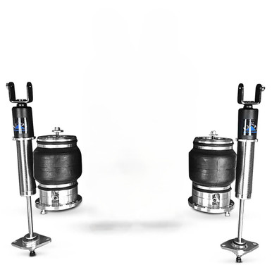 Accuair Rear Air Springs, Brackets, & Hardware (Pair) for Audi B8