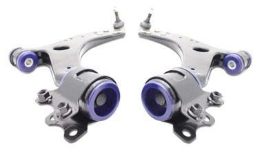 SuperPro Front Lower Control Arm Set w/ Bushings (18mm Ball Joint) for 2005-2011 Volvo V50 | TRC1135