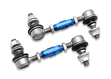 SuperPro Rear Sway Bar Link Kit - Heavy Duty Adjustable (125mm-145mm Length, 12mm Studs) for 2001-2007 Volvo V70 | TRC1245A