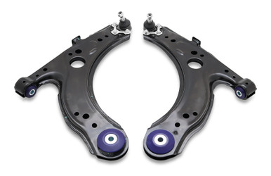 SuperPro Front Lower Control Arm Set w/ Bushings for 1998-2010 Volkswagen Beetle | TRC1075
