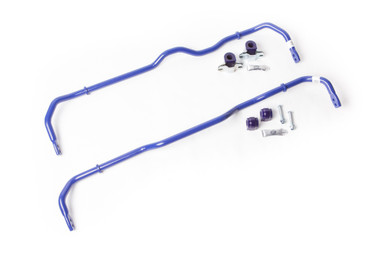 SuperPro 24mm 2-Position Adjustable Front & Rear Sway Bar Combo Kit - MK5/MK6 Golf, GTI, R32, Golf R (4Motion) for 2017-2018 Volkswagen Tiguan Limited | RC0006-KIT