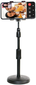 Phone Holder Stand for Desk Cellphone Stands for Mobile Round Base Boom Video Call Conference Portable 5 Core ZM 18 Phone Holder Stand for Desk Cellphone Stands for Mobile Round Base Boom Video Call Conference Portable 5 Core ZM 18