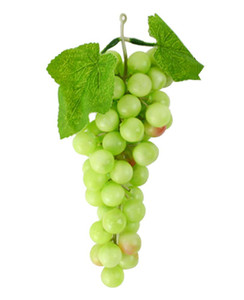 2 Bunches Artificial Fruit Grapes Fake Fruits Simulation Lifelike Grapes [J]