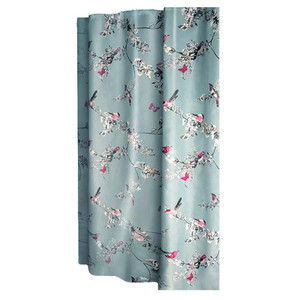 Flower and Bird Shower Curtain Waterproof Bathroom Curtain, 180x180 cm Flower and Bird Shower Curtain Waterproof Bathroom Curtain, 180x180 cm