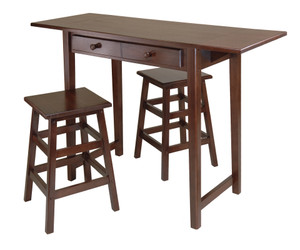 The Mercer Double Drop Leaf is a perfect breakfast or island table for your kitchen or media room. The Mercer Double Drop Leaf is a perfect breakfast or island table for your kitchen or media room.