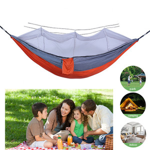 Sleeping 2-Person Hammock Outdoor Parachute Camping Hanging Sleeping Bed Swing Portable Double Chair load capacity 440 Lbs Sleeping 2-Person Hammock Outdoor Parachute Camping Hanging Sleeping Bed Swing Portable Double Chair load capacity 440 Lbs