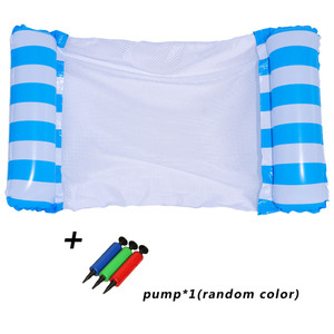 Foldable Inflatable Striped Water Chair Portable Mesh Swimming Floats For Kids And Adults Pool Beach Party Summer Foldable Inflatable Striped Water Chair Portable Mesh Swimming Floats For Kids And Adults Pool Beach Party Summer